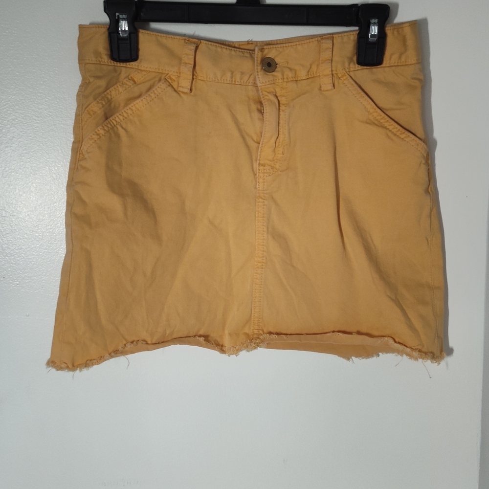 GAP Yellow Mini Skirt